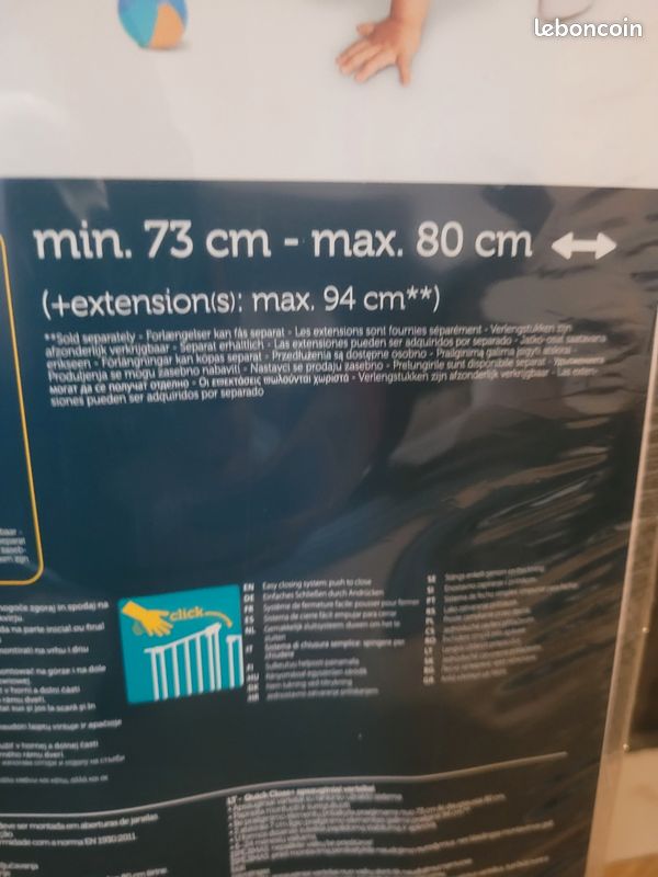 Barrière de sécurité enfant Safety 1st (image 2)