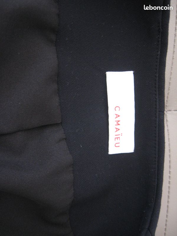 Veste noire CAMAIEU (image 4)