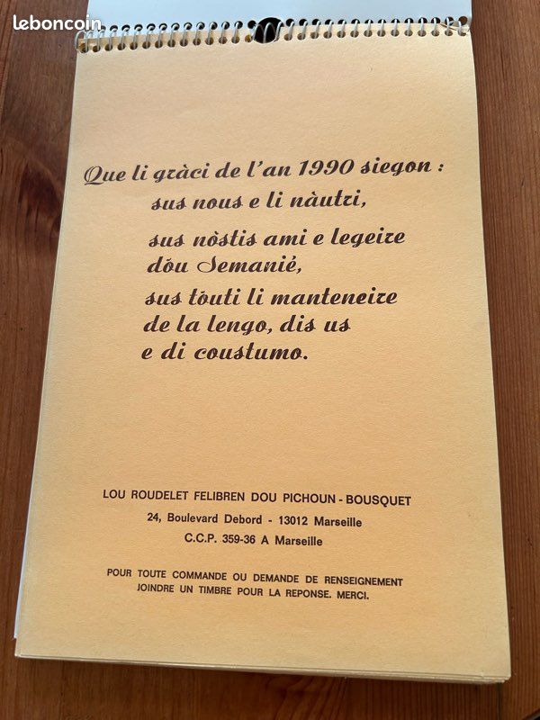 Calendrier provençal et du pays d’Oc (image 2)