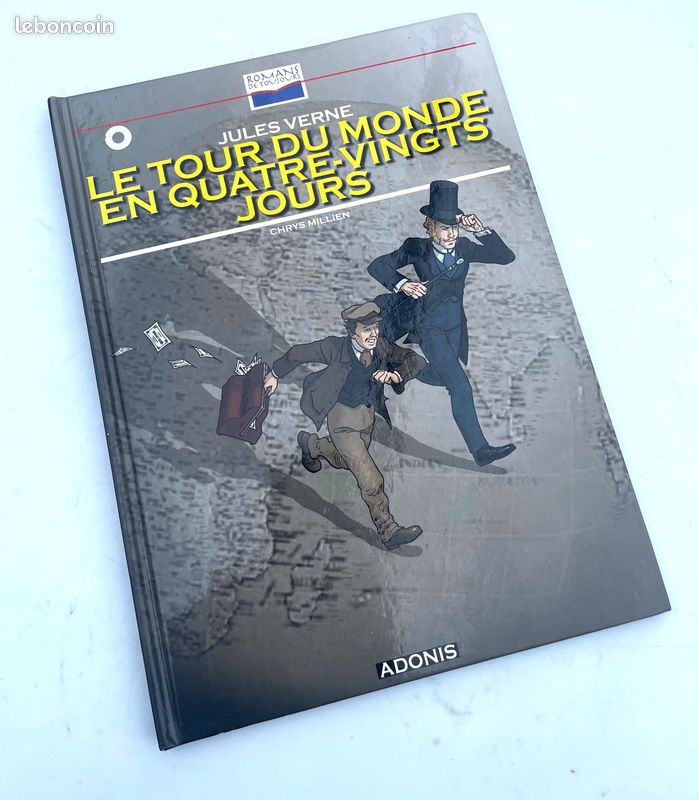 BD "Le tour du monde en 80 jours" avec CD (image 1)