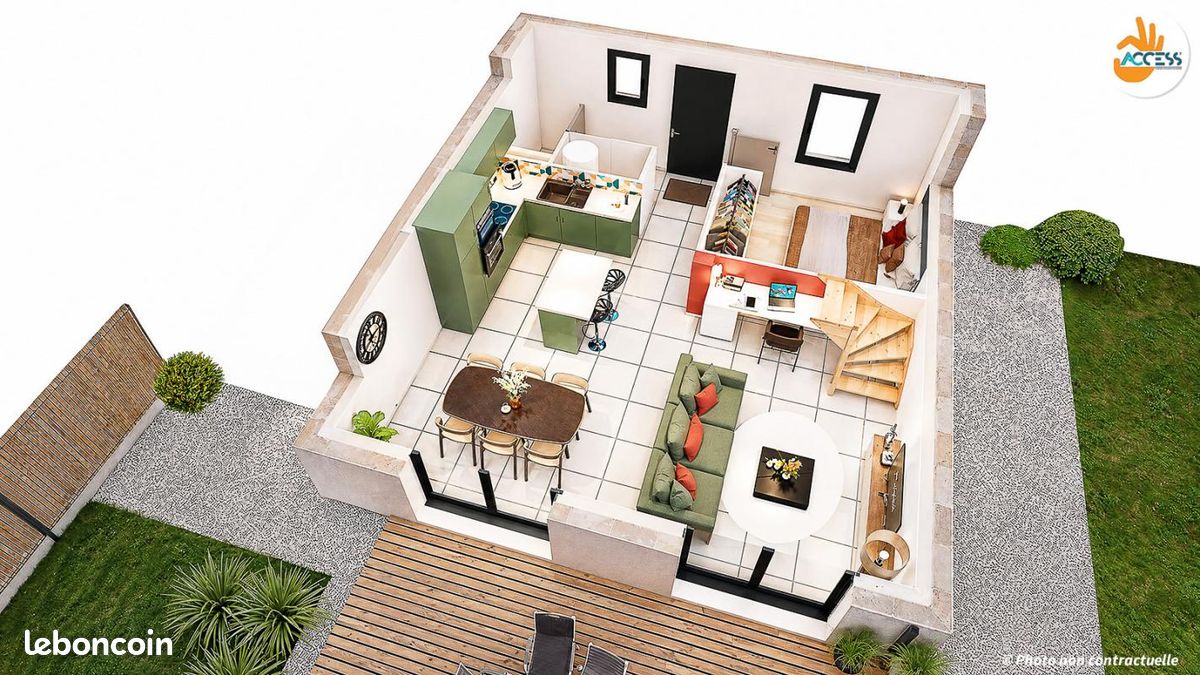 Maison 6 pièces 91 m² · à Les Hauts-d'Anjou · 91 m² · 168 204 €