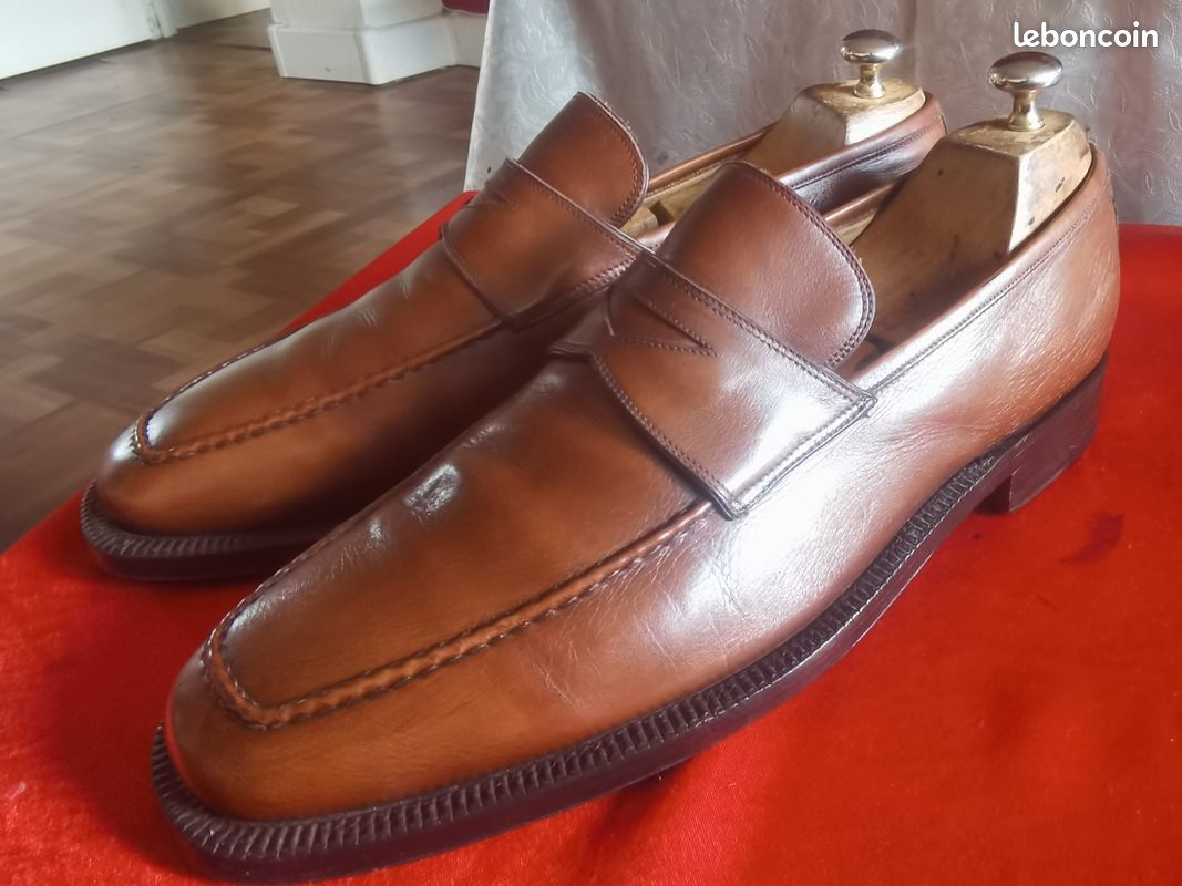 Chaussure mocassins Enzo Bonafé 44 Fr Bon état (image 10)