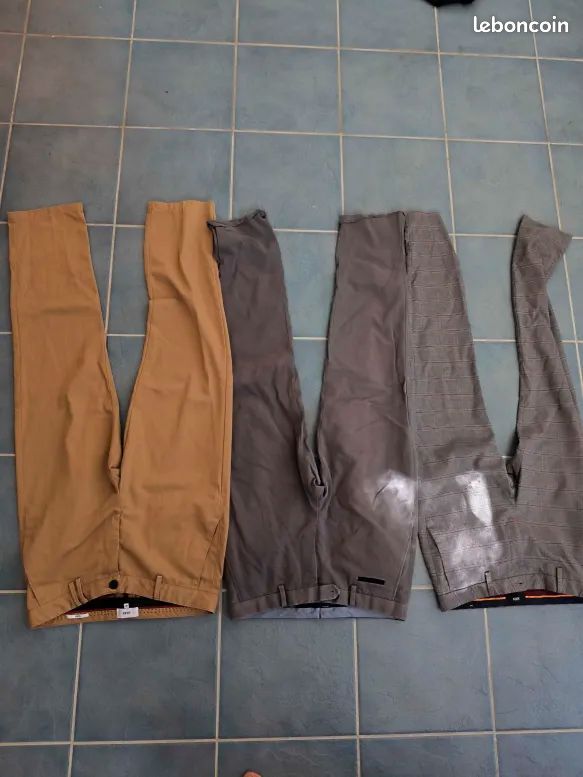 Lot vêtements homme (pull, t-shirts, polos, chemises, pantalons etc...) (image 7)