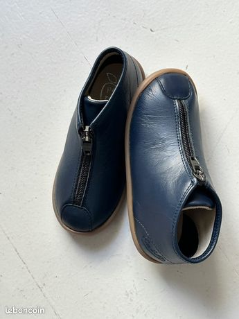 Cuir Garcon Dpam Chausson Cuir Dpam Basket Cuir Bebe Garcon