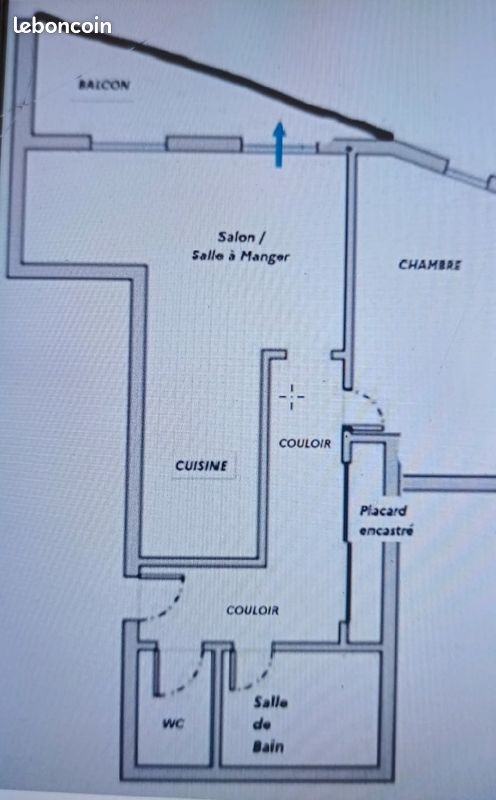 Appartement 2 pièces 49 m² · à Châlons-en-Champagne · 49 m² · 65 000 €