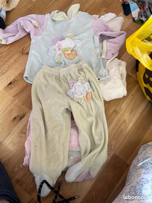 Lot de 3pyjamas taille 12 mois (image 4)