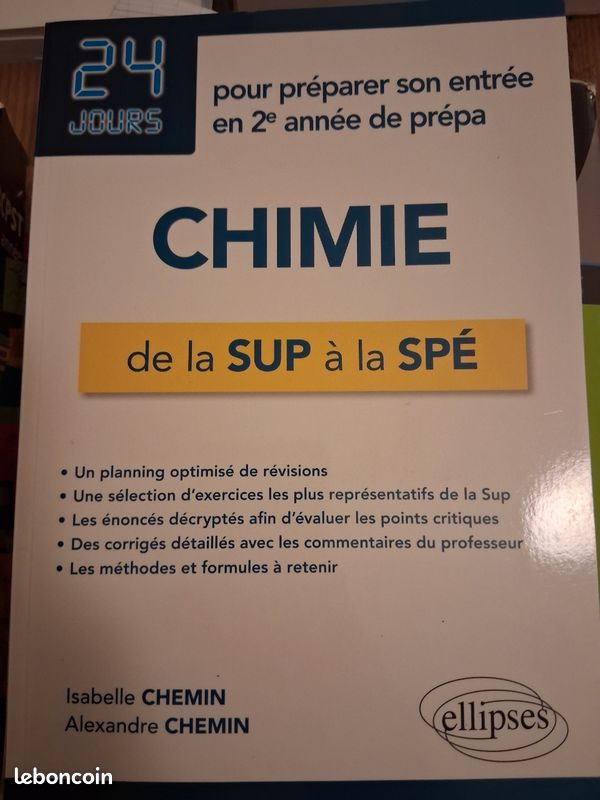 Livres prépa BCPST Maths Physique Chimie (image 9)