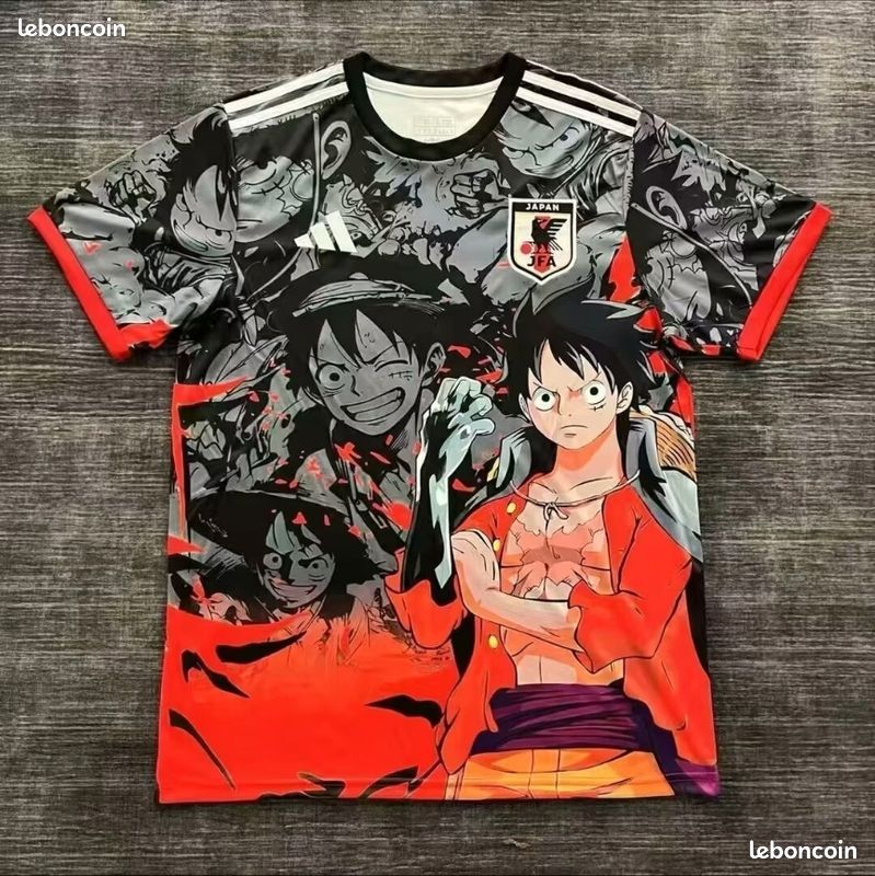 Maillot De Football Japon Style Luffy (One Piece) - Concept