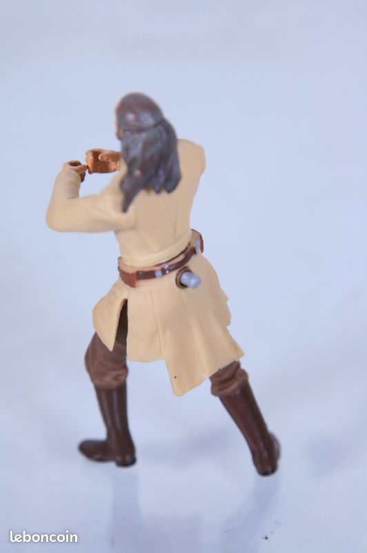 STAR WARS Figurine Hasbro 1998 La Menace Fantome Qui-Gon Jinn Liam Neeson (image 3)