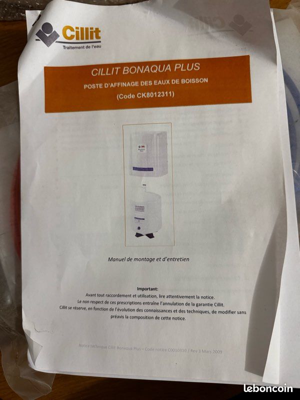 Purificateur d'eau domestique Bonaqua Plus (image 3)