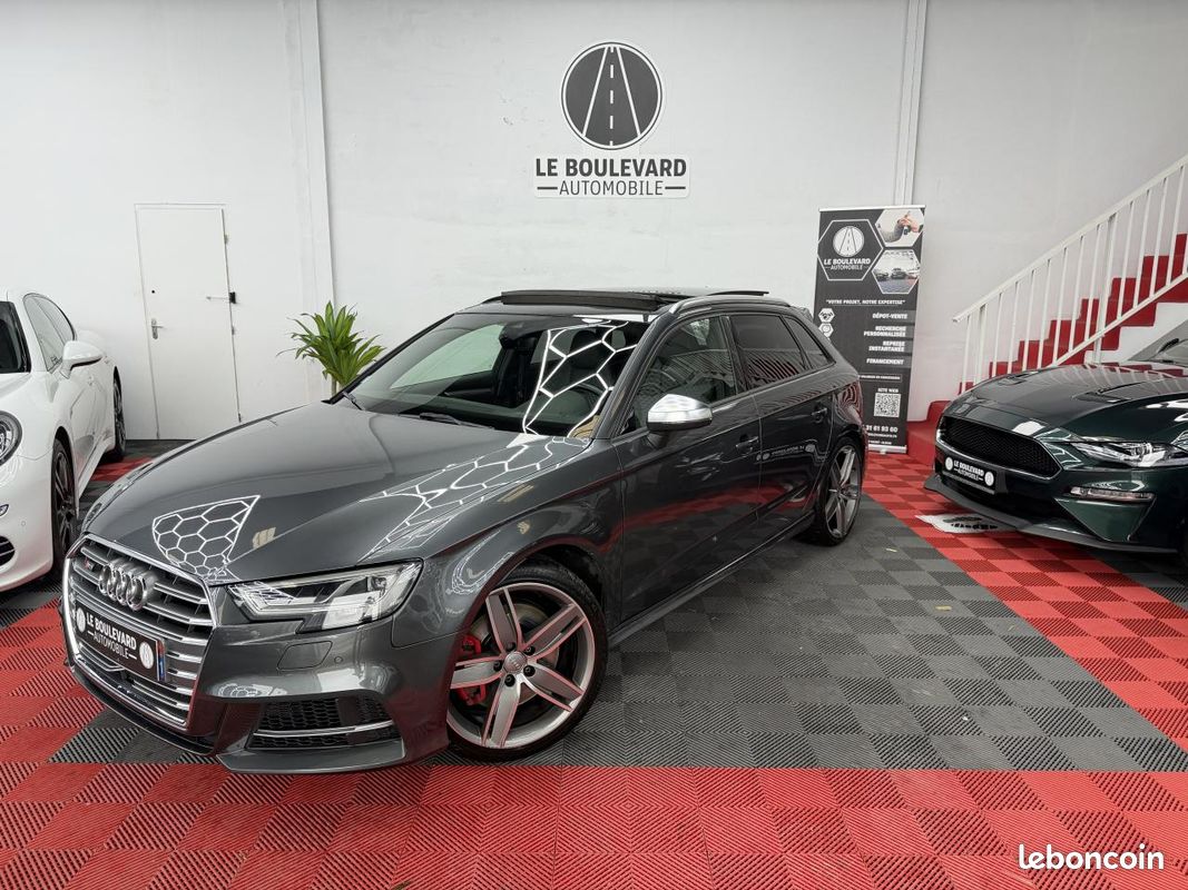 AUDI S3 (334EUROS/MOIS) 8V ABT Sportback 2.0 TFSI 380CV TOIT OUVRANT/SIEGE CHAUFFANT (image 1)