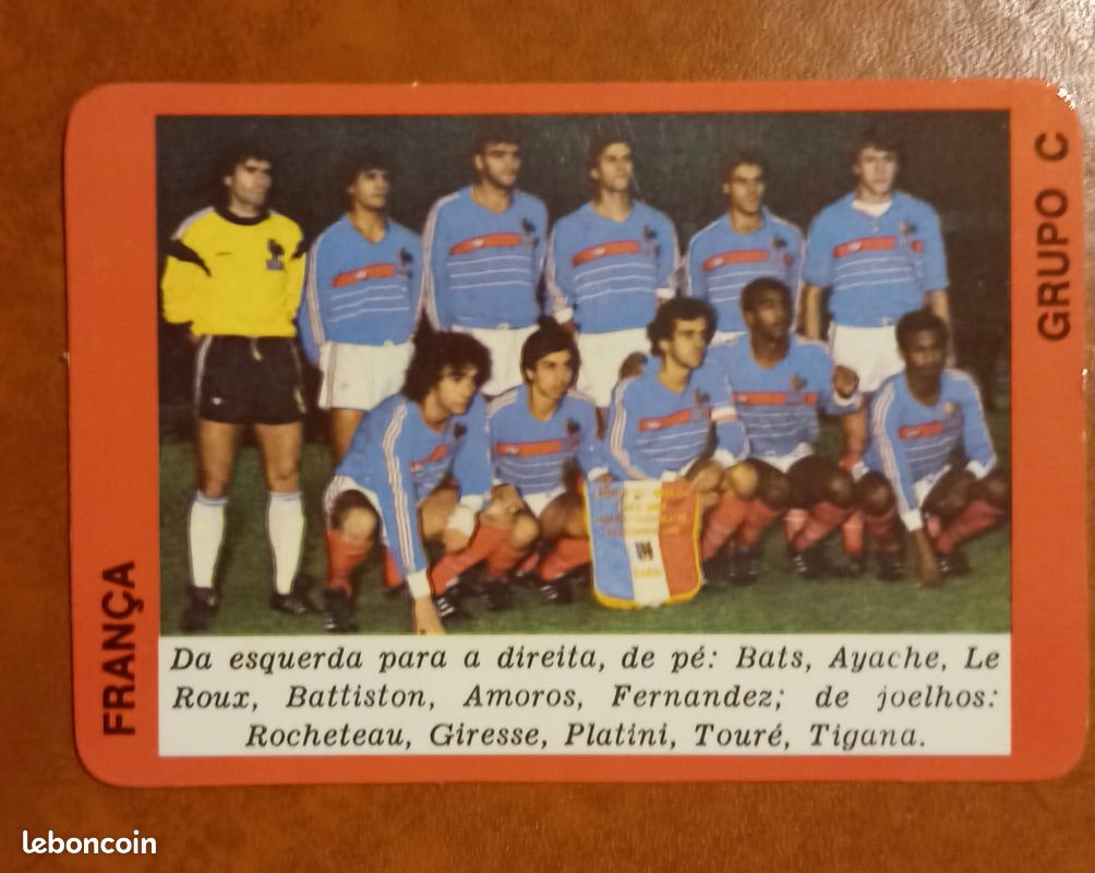 11 CARTES PICSOU Magazine : EQUIPE DE FRANCE FOOTBALL 1978 EUR 1,00 - FR