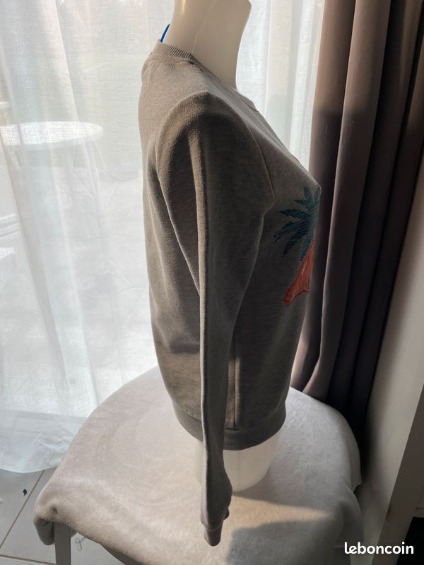 Sweat flamand rose marque "H&M" taille 36 (image 5)