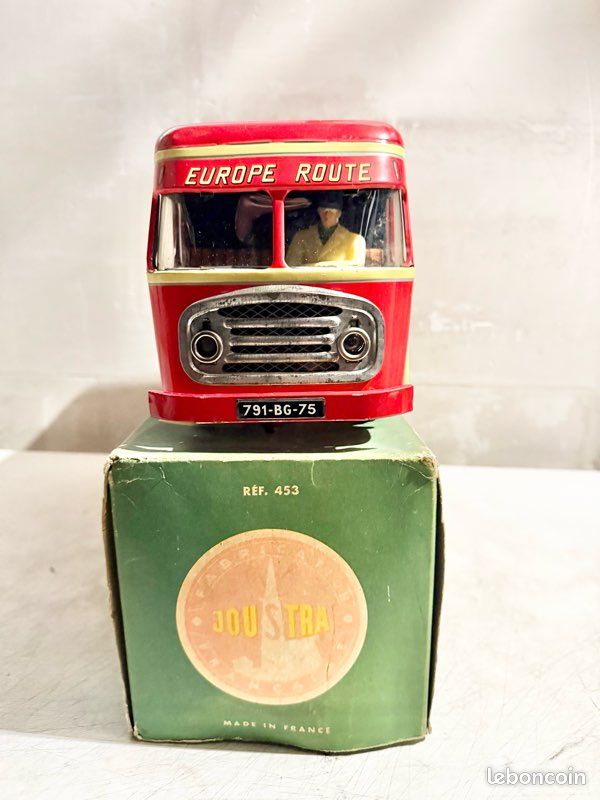 Camion Joustra En Tôle – Occasion – Jouet Vintage Collection