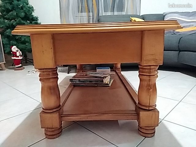 Table basse de salon avec tiroir 60x120x60 (image 5)