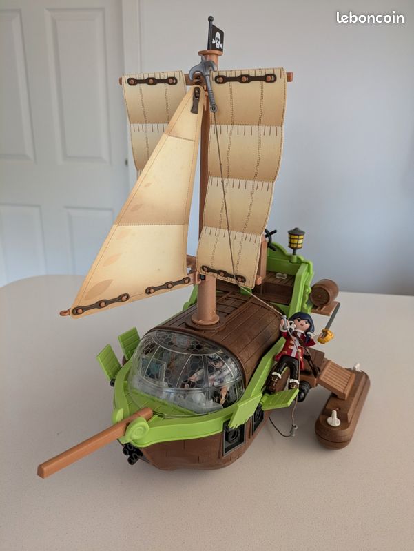 Bateau pirate Caméléon avec Ruby PLAYMOBIL Super 9000 Jeux