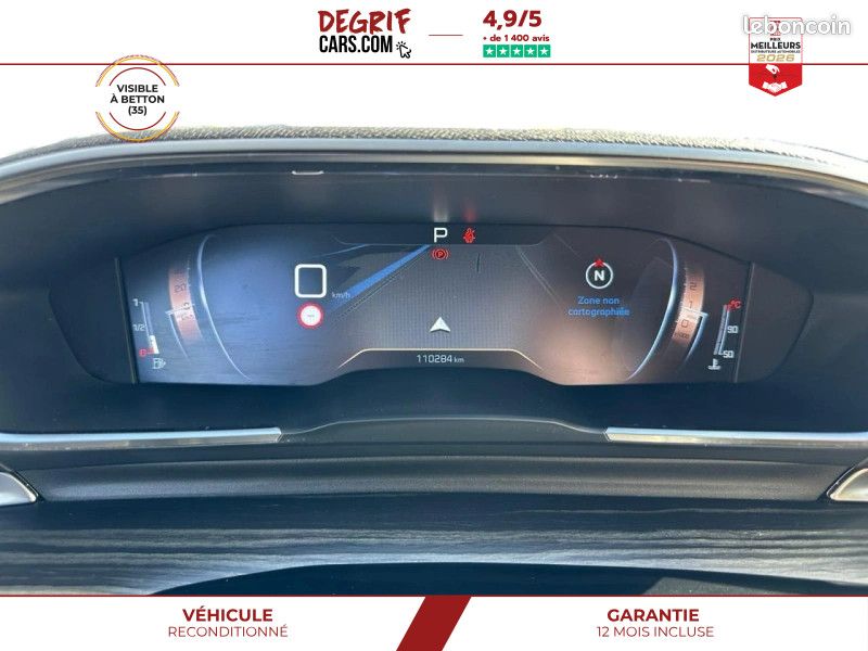 Peugeot 508 SW 1.5 BlueHDi 130 EAT8 GT + CUIR CHAUFFANT ET MASSANT + JANTES 19 + ATTELAGE + FOCAL... (image 22)