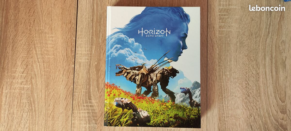 Horizon Zero Dawn Guide officiel en Anglais comme neuf avec la carte du jeu (image 1)