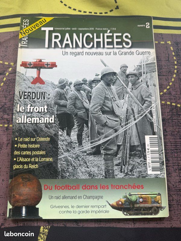 Tranchées - N°2 - Juillet 2010 - Verdun : Le front Allemand (image 1)