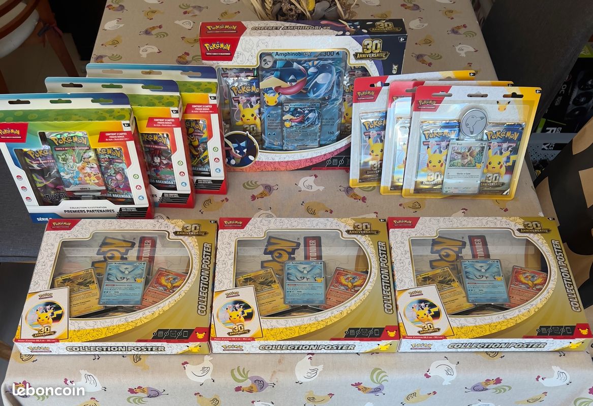 Coffrets Scellés & Cartes Pokémon 30 Ans (Lugia, Ectoplasma) - Vente ou Échange (image 1)