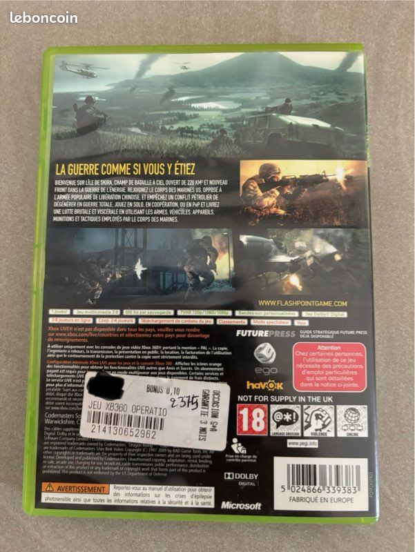 Opération Flash Point XBOX 360 (image 3)