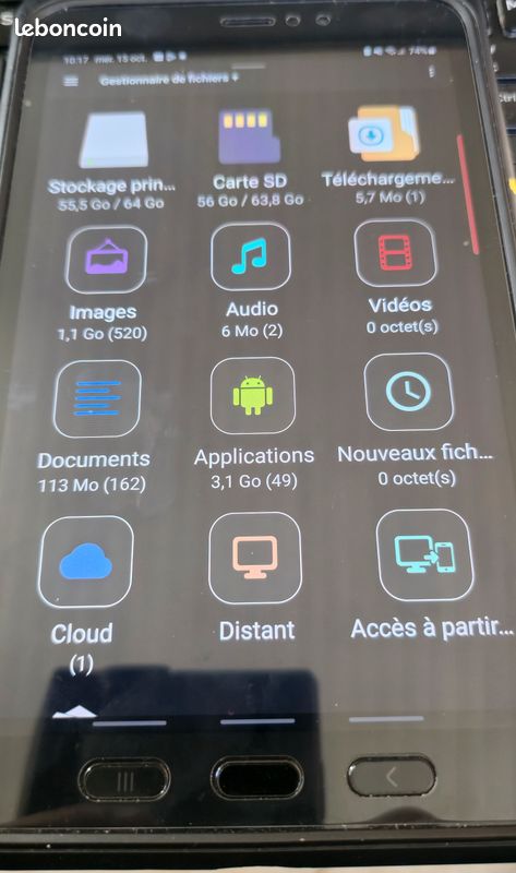 Tablette Samsung Galaxy TAB active Enterprise Edition 4G et Wifi
