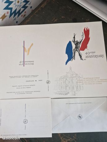 1407+ FDC ENVELOPPE 1er JOUR 20° ANNIVERSAIRE DE LA LIBERATION EUR 3,00