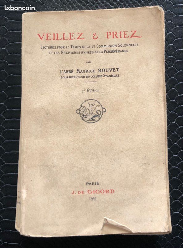 Veillez & Priez - L’Abbé Bouvet Maurice (image 1)