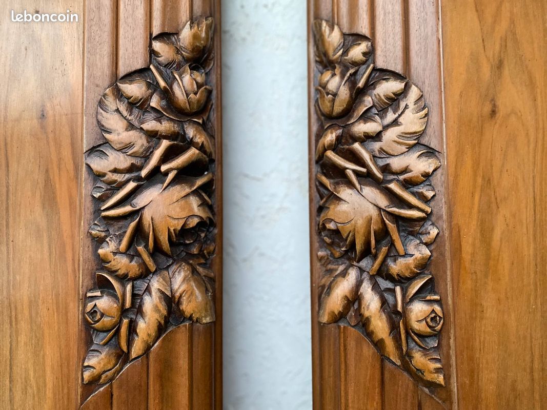 Paires de Portes armoire Art déco (image 2)