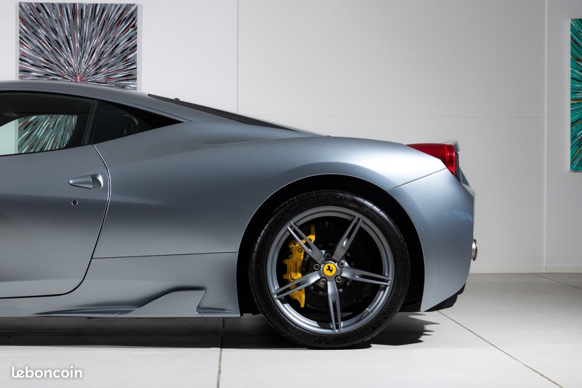 Ferrari 458 Speciale V8 4.5 605ch - Carbone - Grigio Titanio (image 8)