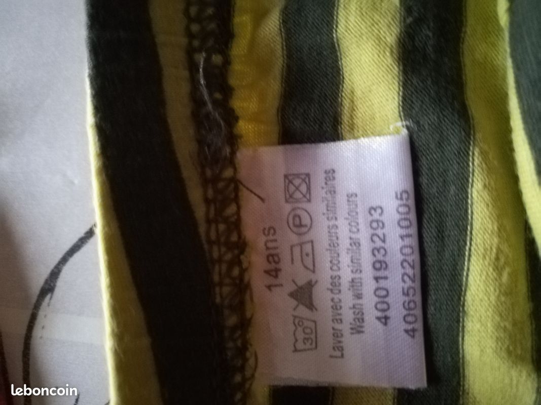 Lot de 2 slips garçon 14ans (image 2)