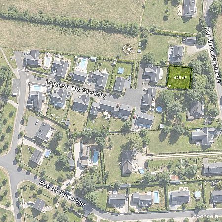Terrain 445 m² Villandry · 79 000 €
