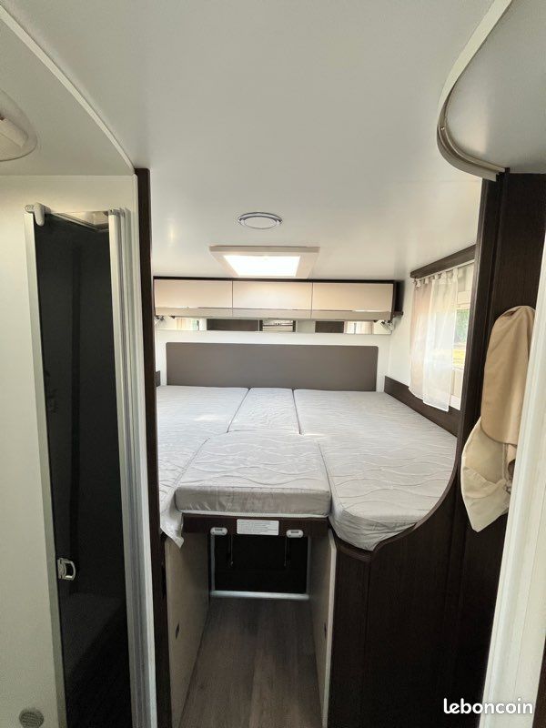 Camping car benimar profilé lits jumeaux grande soute t463up 463 tessoro (image 3)