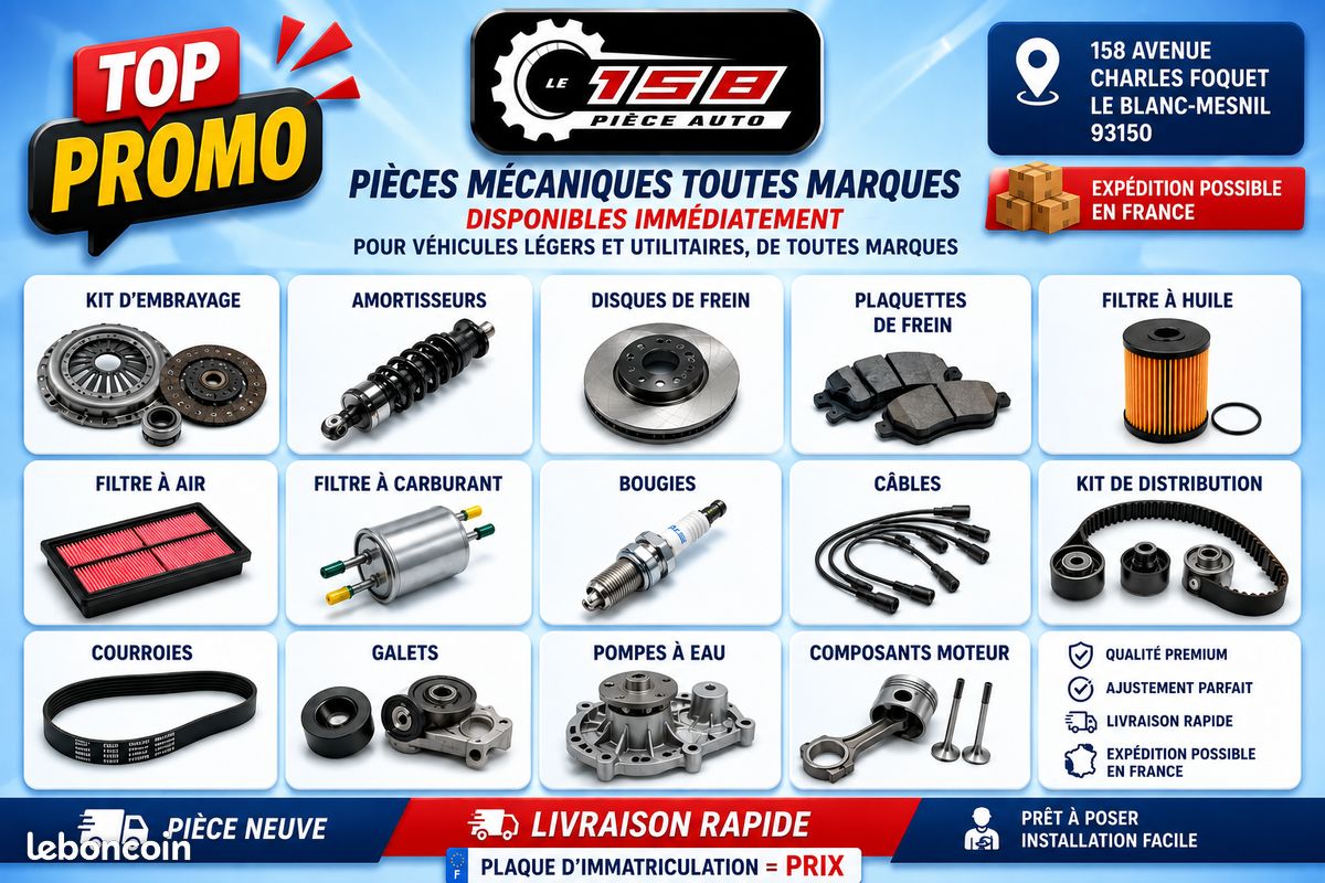 Pare choc capot aile phare Renault Clio 4 phase 2 (image 3)