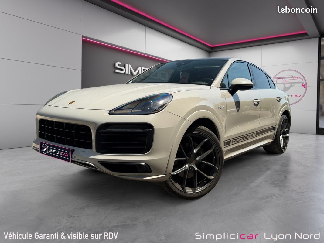 PORSCHE CAYENNE 3.0 V6 E-HYBRID COUPE PLATINIUM EDITION 462Ch Garantie 12 mois (image 4)