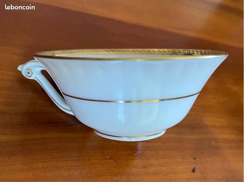 Service à thé/ café en porcelaine de Limoges (image 3)