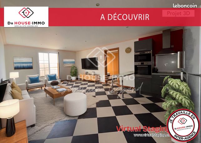 Appartement 2 pièces 60 m²