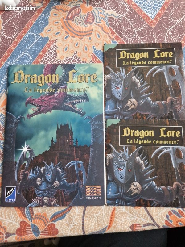 Jeu PC Dragon Lore 1 - La Légende Commence - Big Box Version Française - Bon état