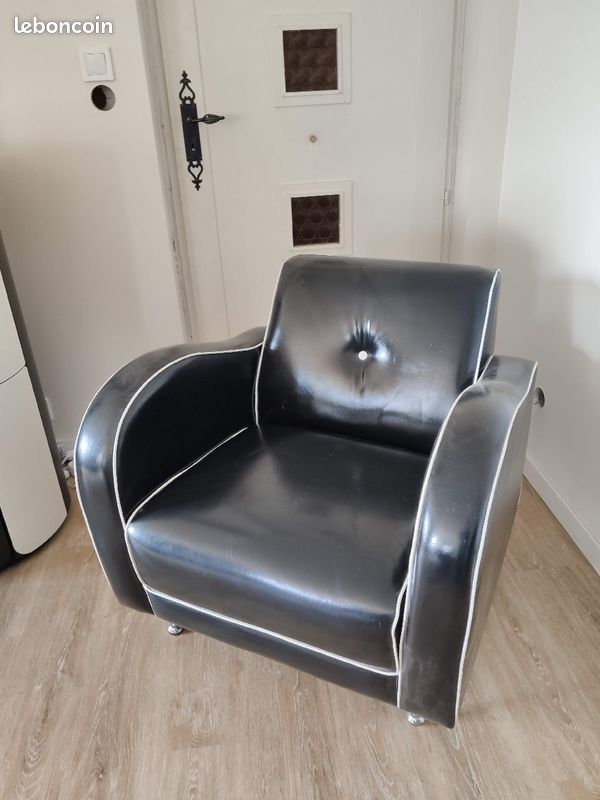 Canapé deux places et fauteuil une place (image 4)