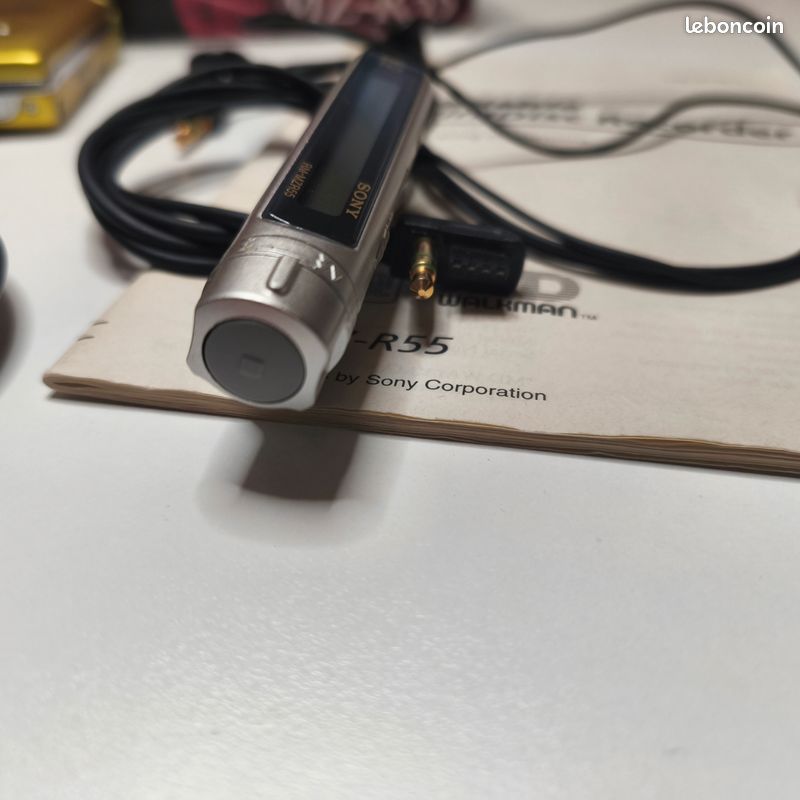 Télécommande Sony RM-MZR55 – Pour Walkman MiniDisc MD – Authentique – Occasion