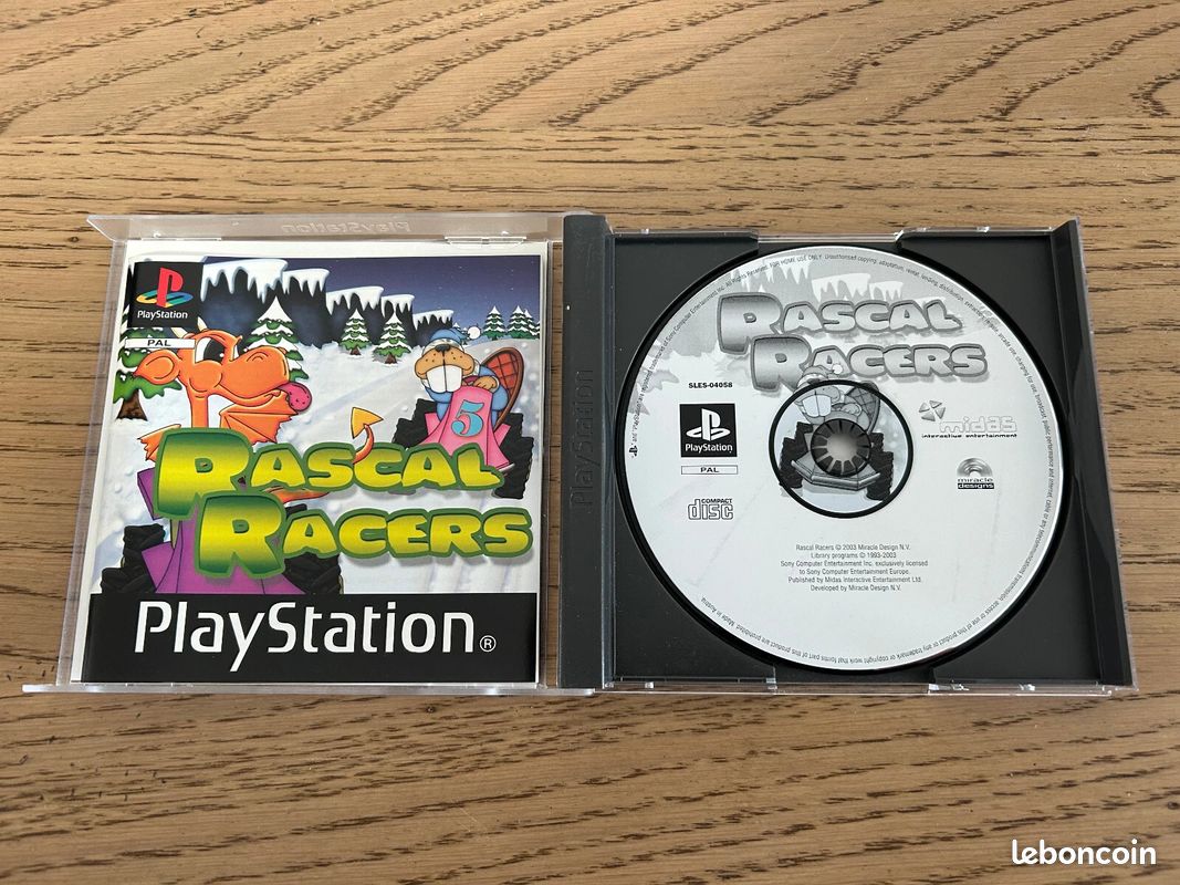 PS1 Rascal Racers FRA / Bon état