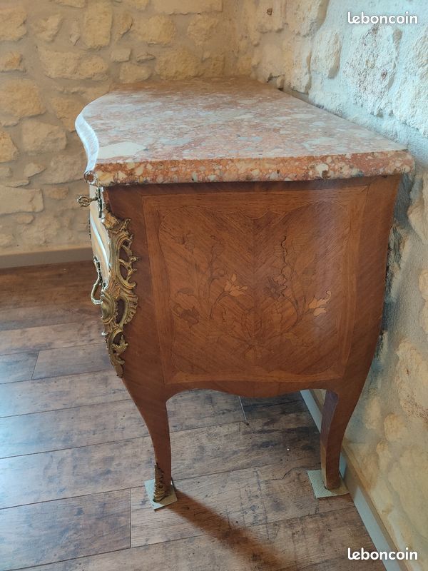 Commode à tiroirs style Louis XV (image 5)