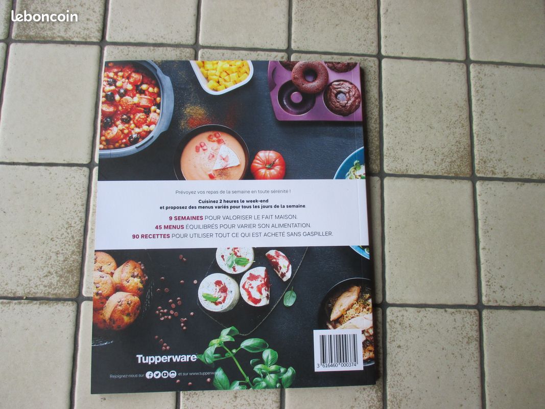 Tupperware Livre Batch Cooking Neuf (image 2)