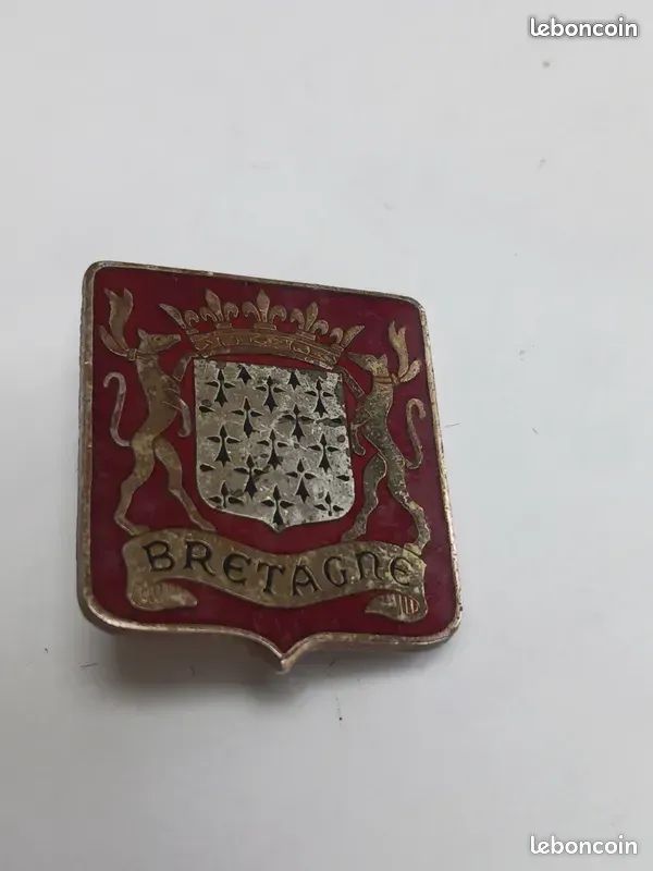 Broche Millwall émaillée Vintage - Pin's Football Anglais LES LIONS - N°2