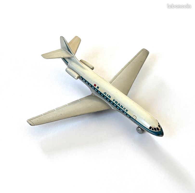 CIJ Avion Caravelle SE 210 Air France - Miniature 1:300 - Fabrication France