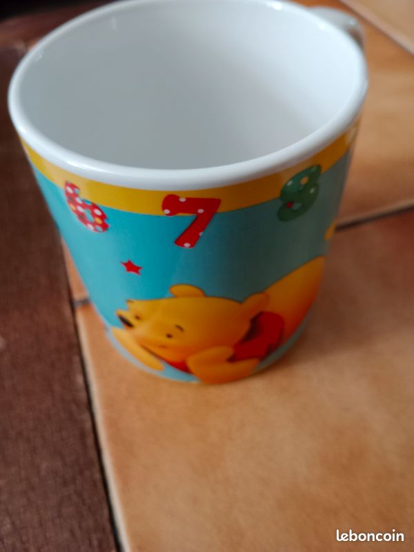 Tasses en porcelaine Winnie Mickey ou Cars (image 6)