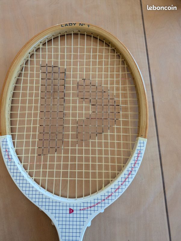 Raquette de tennis vintage Donnay, lady Wood - Collection