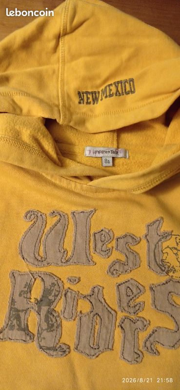 Lot de 2 hauts t-shirt et sweat (image 6)