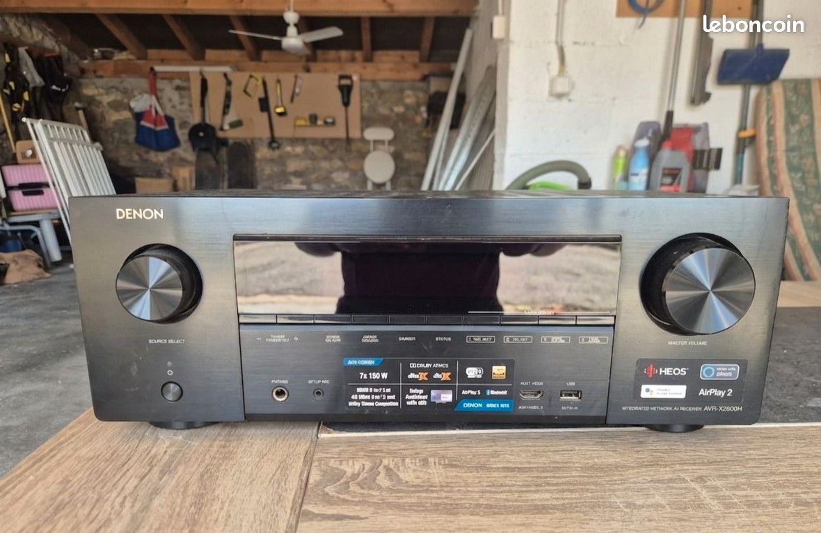 Ampli Home-Cinéma Denon AVR-X2600H - 4K UHD - Dolby Atmos (image 1)