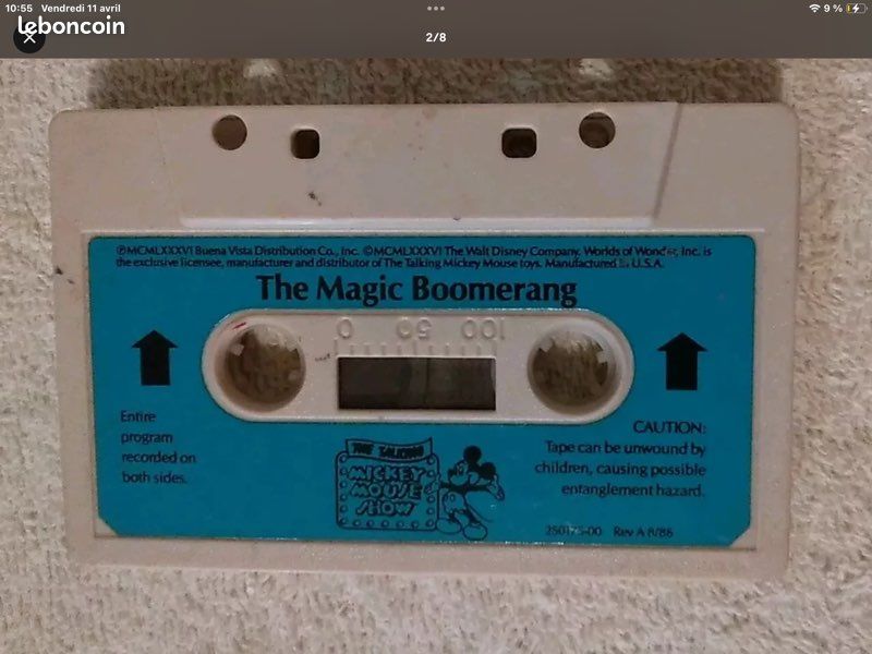 Recherche cassette audio Mickey de world of wonder (image 7)